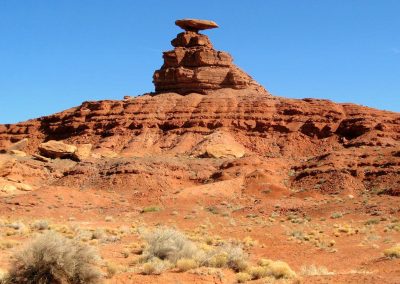 Great Circle RV Road Trip - Mexican Hat Rock